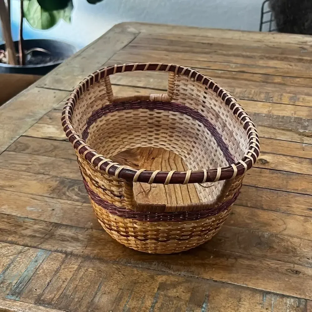 Handwoven Hazel Basket 12.5